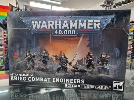 Warhammer 40K Astra Militarum: Krieg Combat Engineers