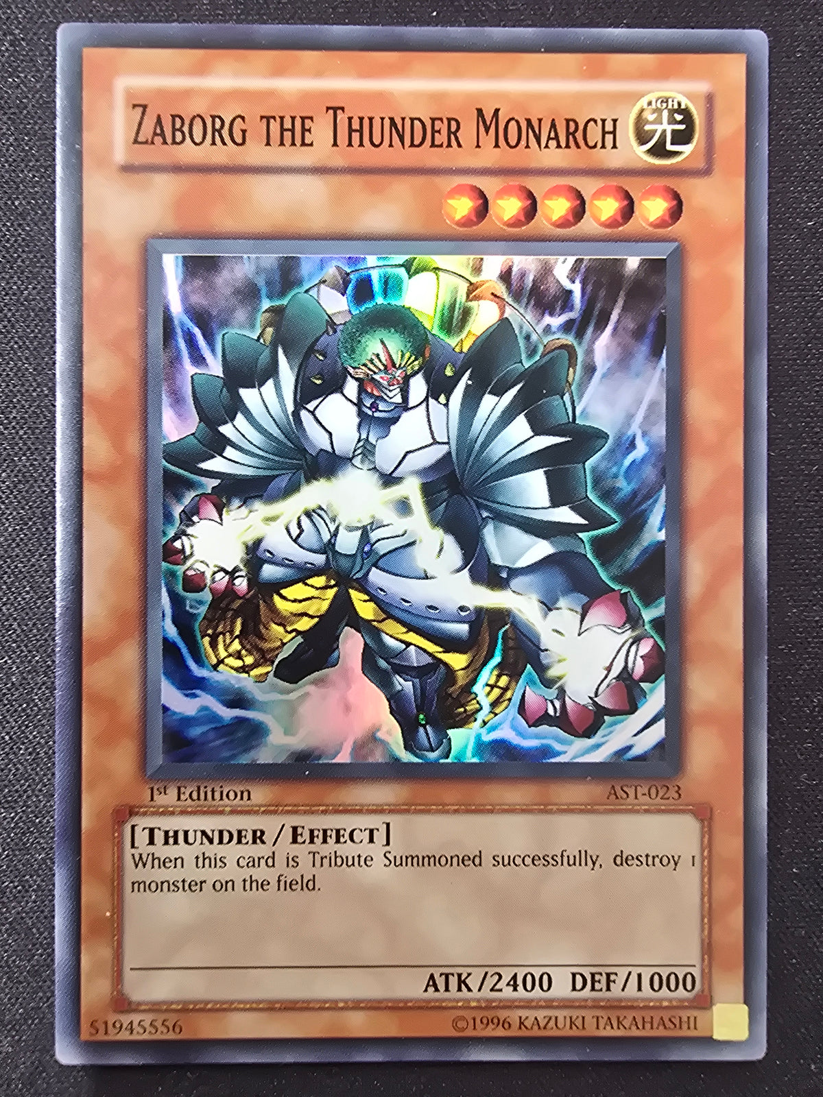 Zaborg the Thunder Monarch (AST-023)