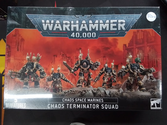 WH40K: Chaos Space Marines Terminator Squad