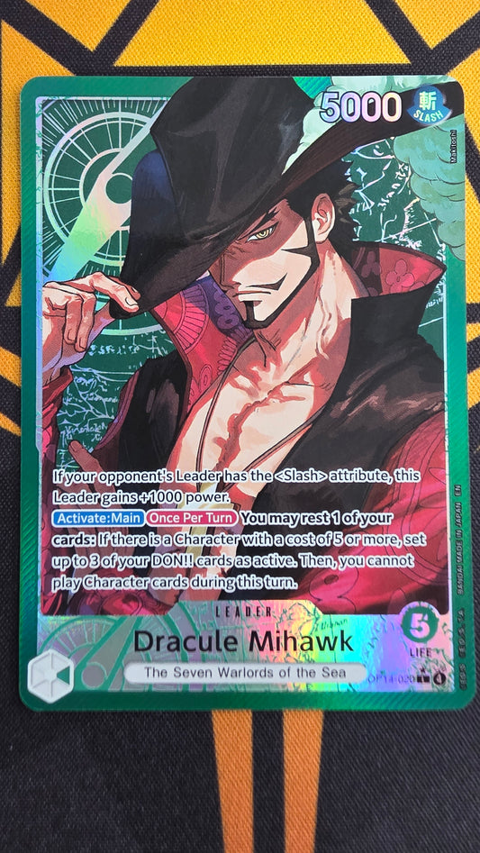 Dracule Mihawk OP14-020 Alt