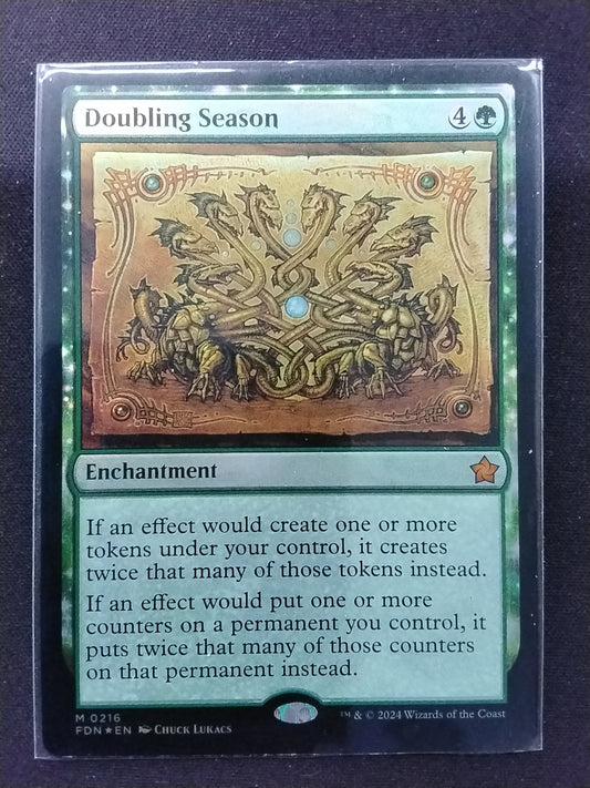 Doubling Season (FDN, Foil)