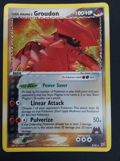 Team Magma's Groudon (played)