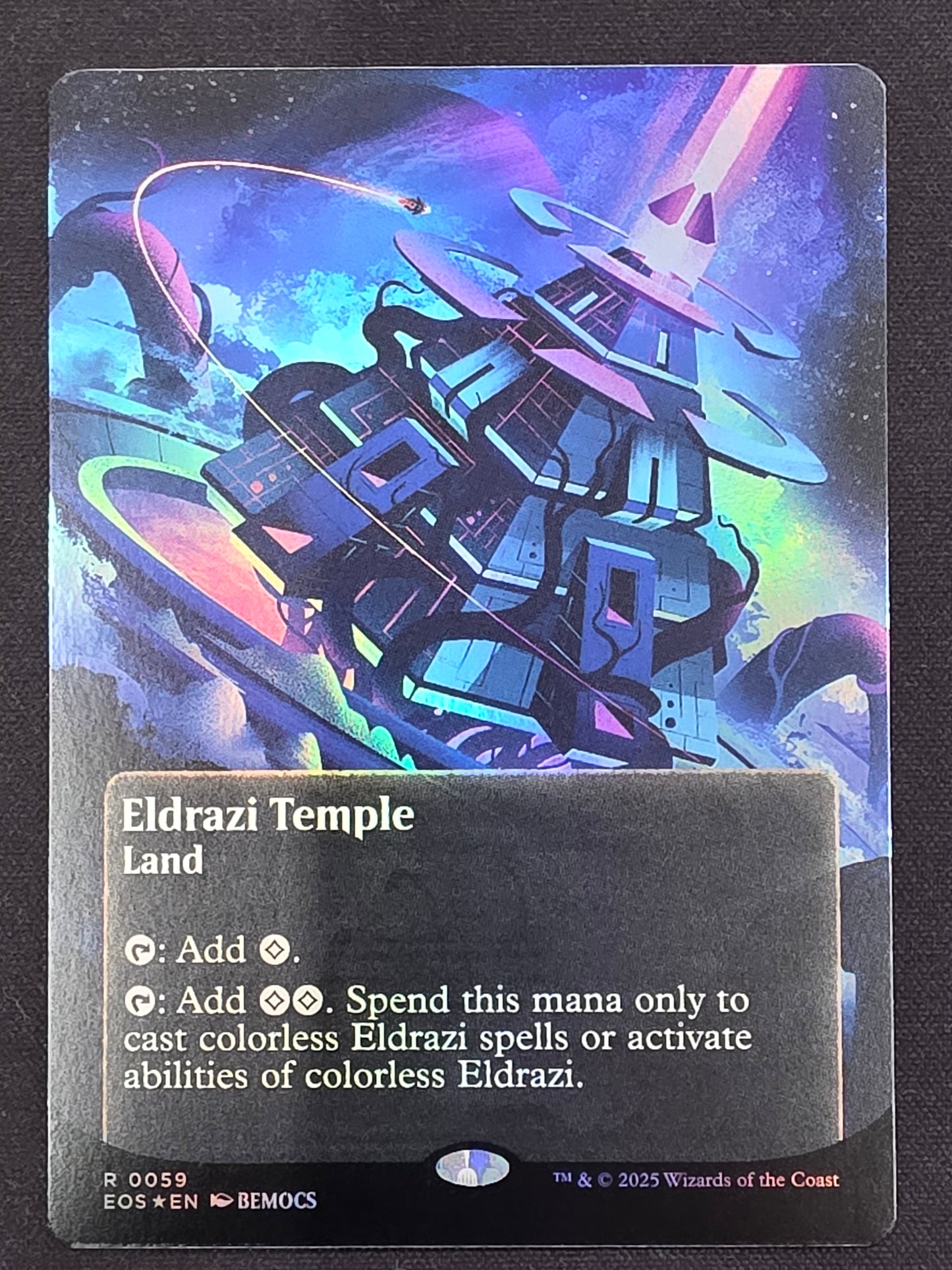 Eldrazi Temple (EOS, Foil Extended Art)