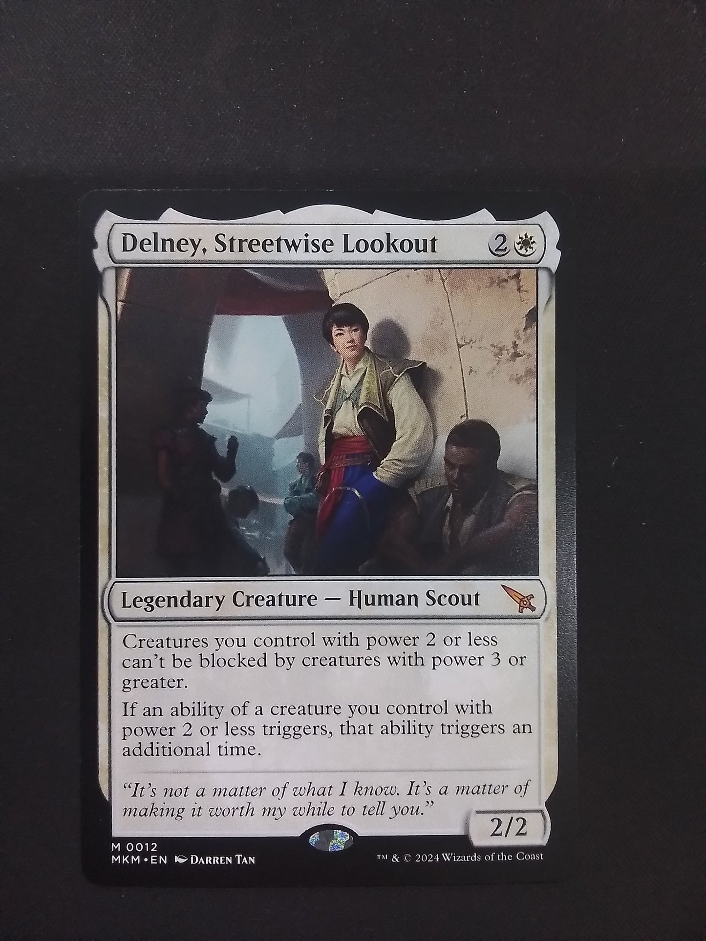 Delney, Streetwise Lookout (MMK)
