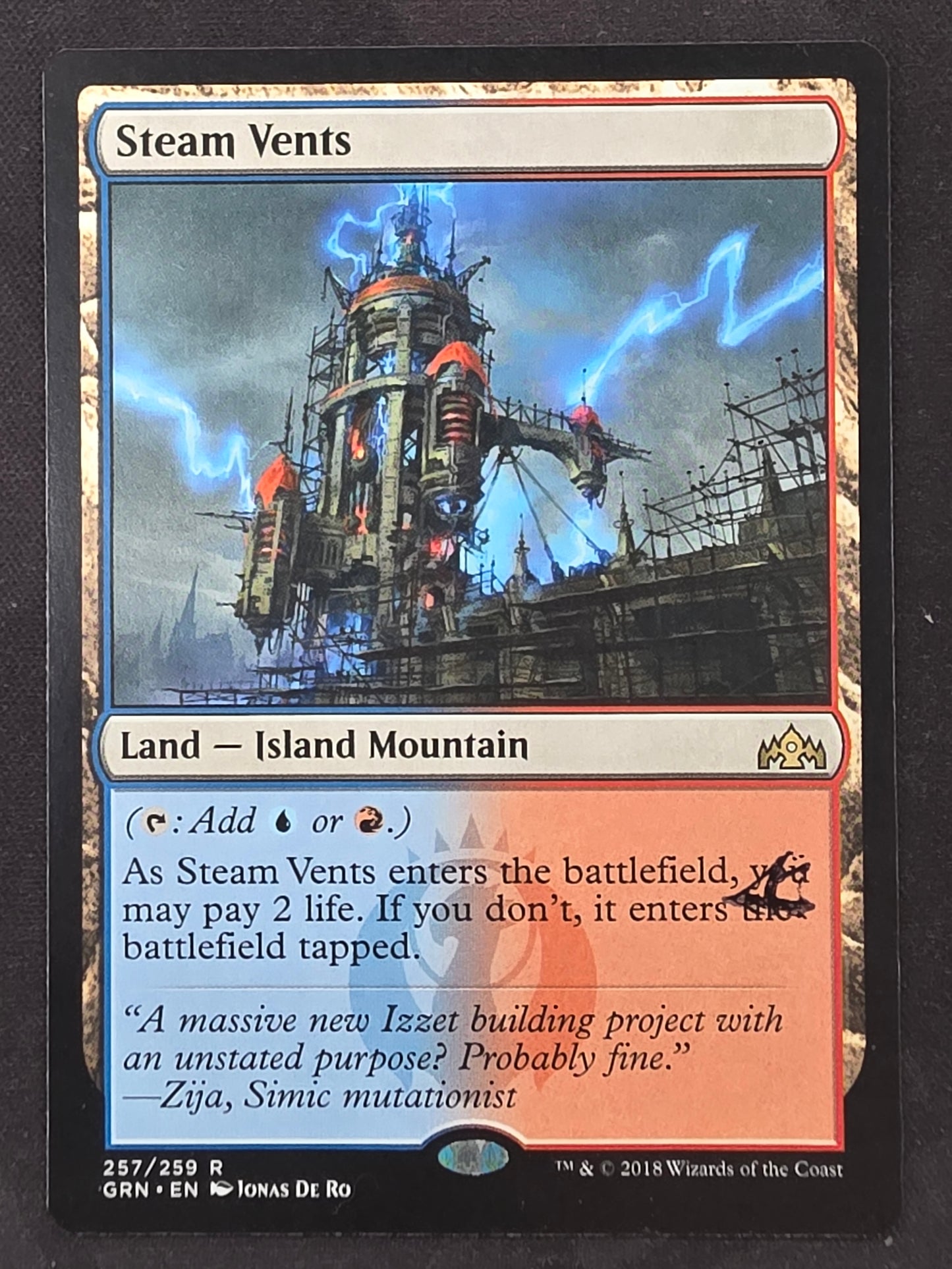 Steam Vents (GRN, Stamped)