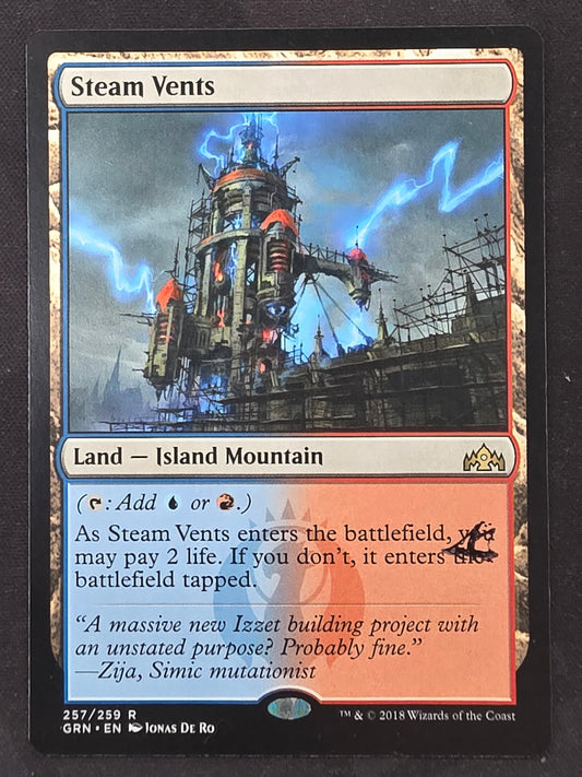 Steam Vents (GRN, Stamped)