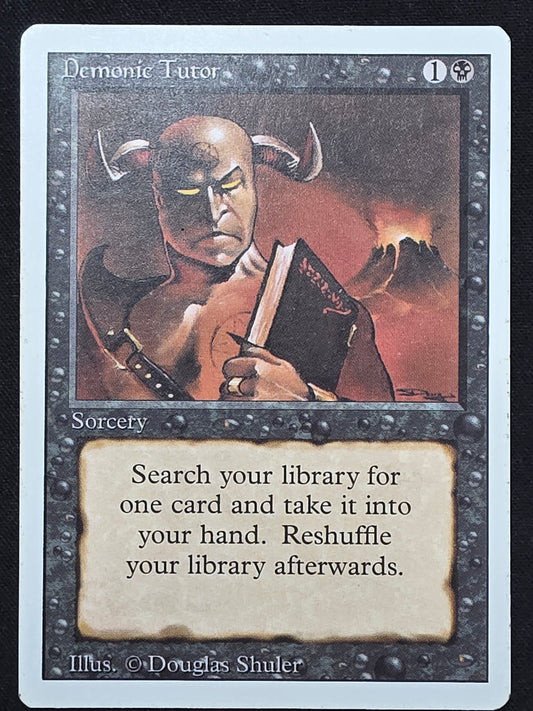 Demonic Tutor (Rev 3rd)