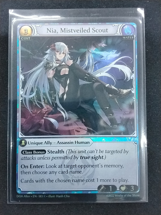 Nia, Mistveiled Scout (Foil, DOA ALTER, EN-138)