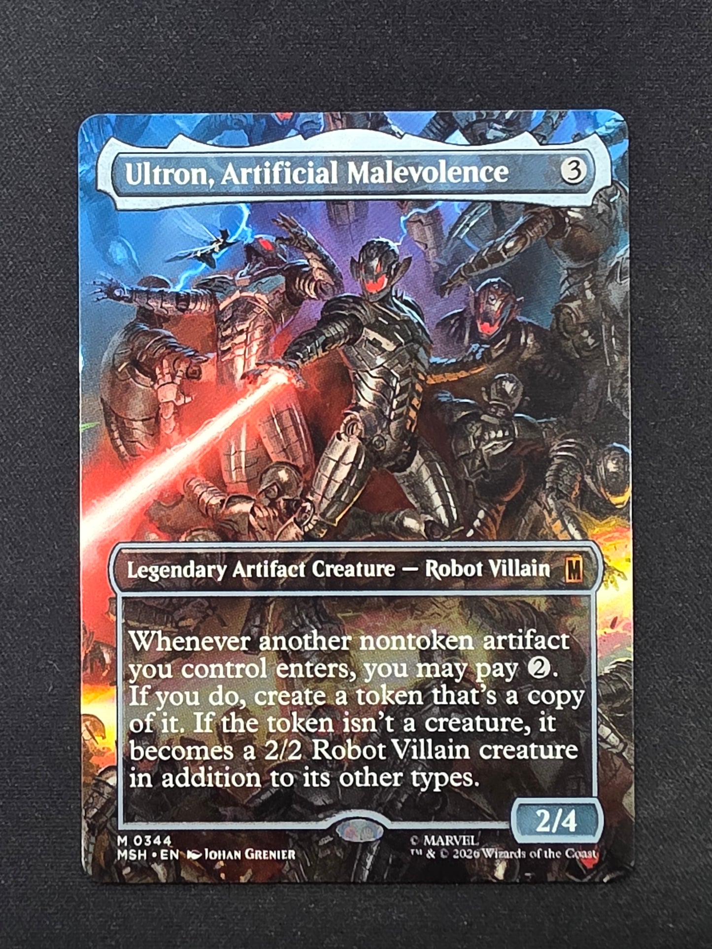 Ultron, Artificial Malevolence (MSH, Borderless)