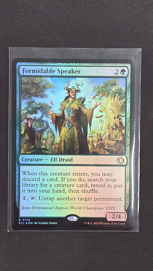 Formidable Speaker (ECL, Foil)