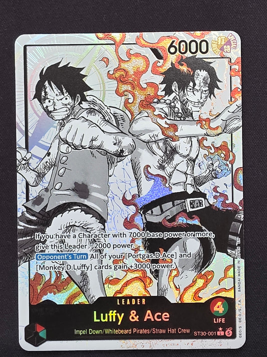 Luffy & Ace (ST30-001, ALT)
