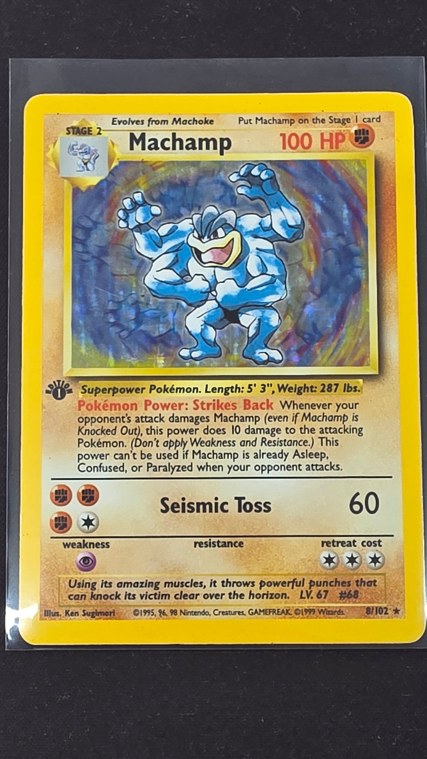 Machamp - Base Set - 1st Edition