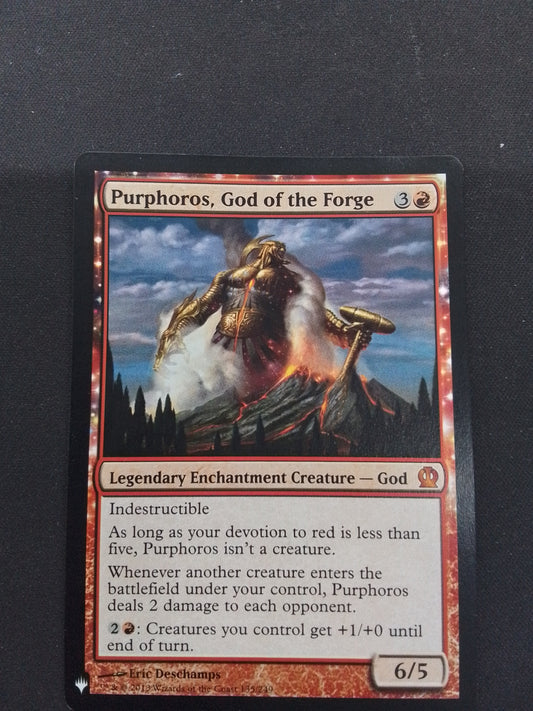 Purphoros, God of the Forge (The List)