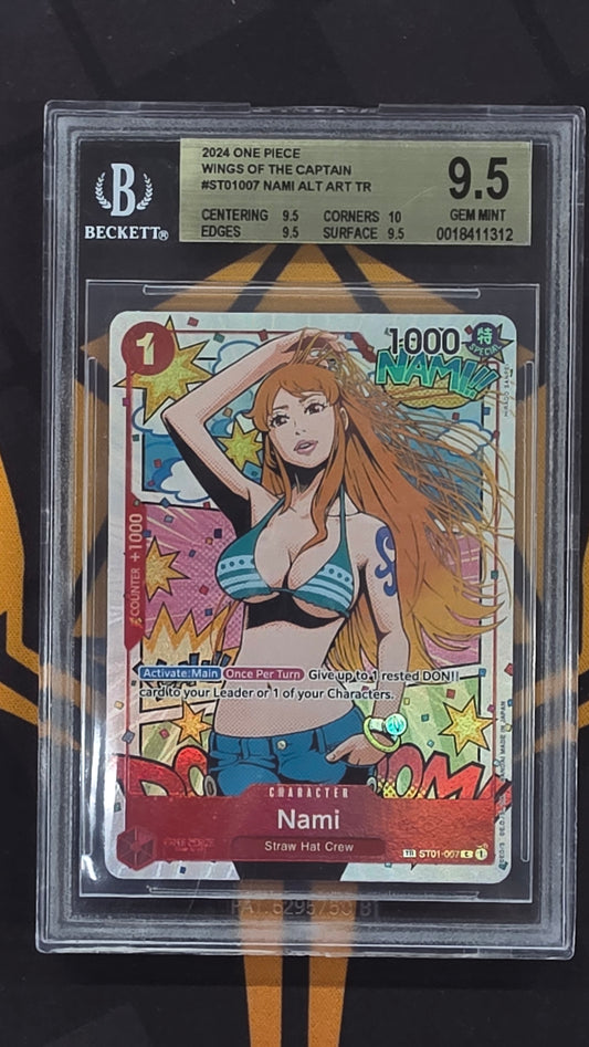 Nami (ST01-007 Comic Art (BGS 9.5))