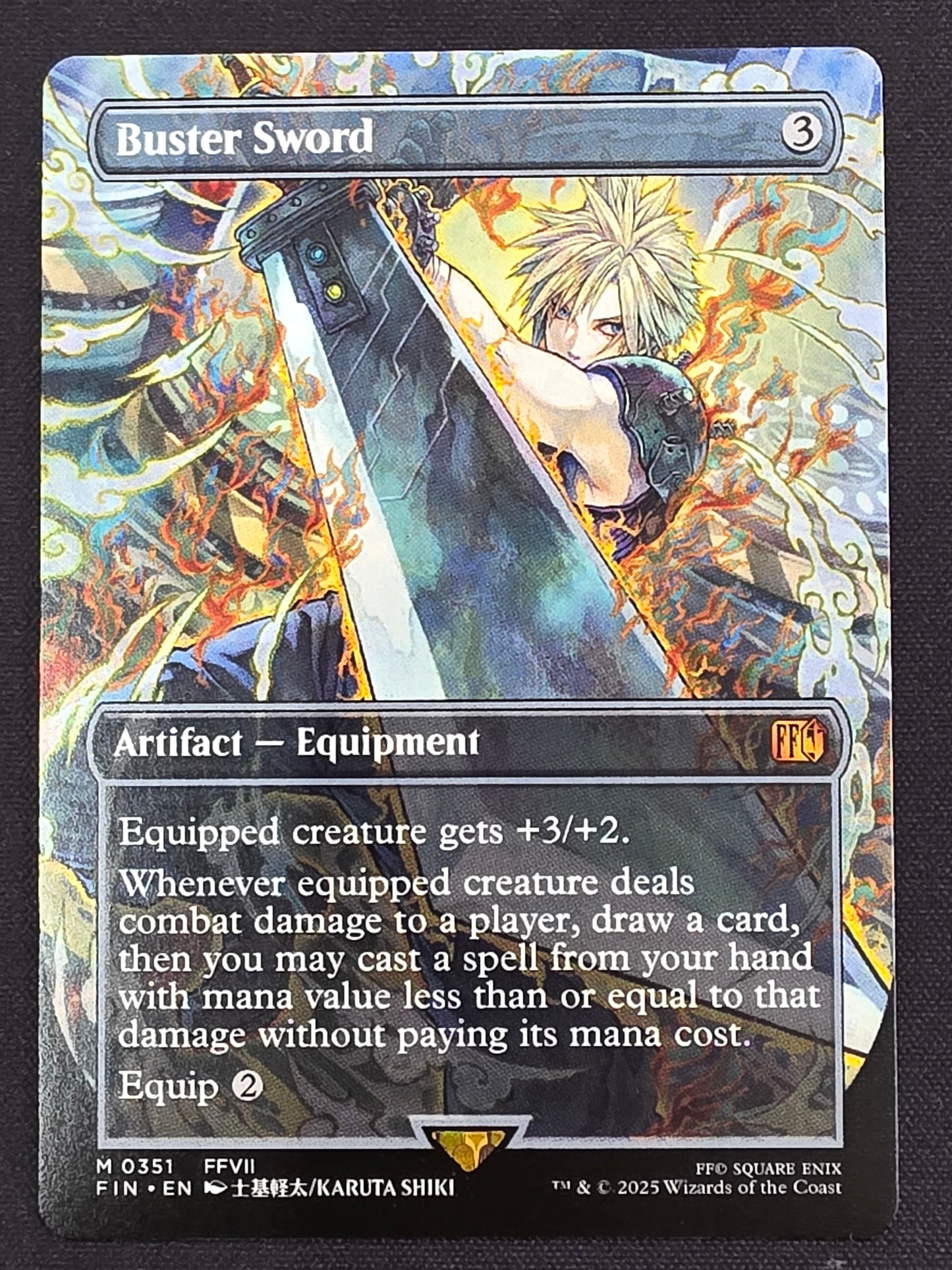 Buster Sword (FIN, Borderless)
