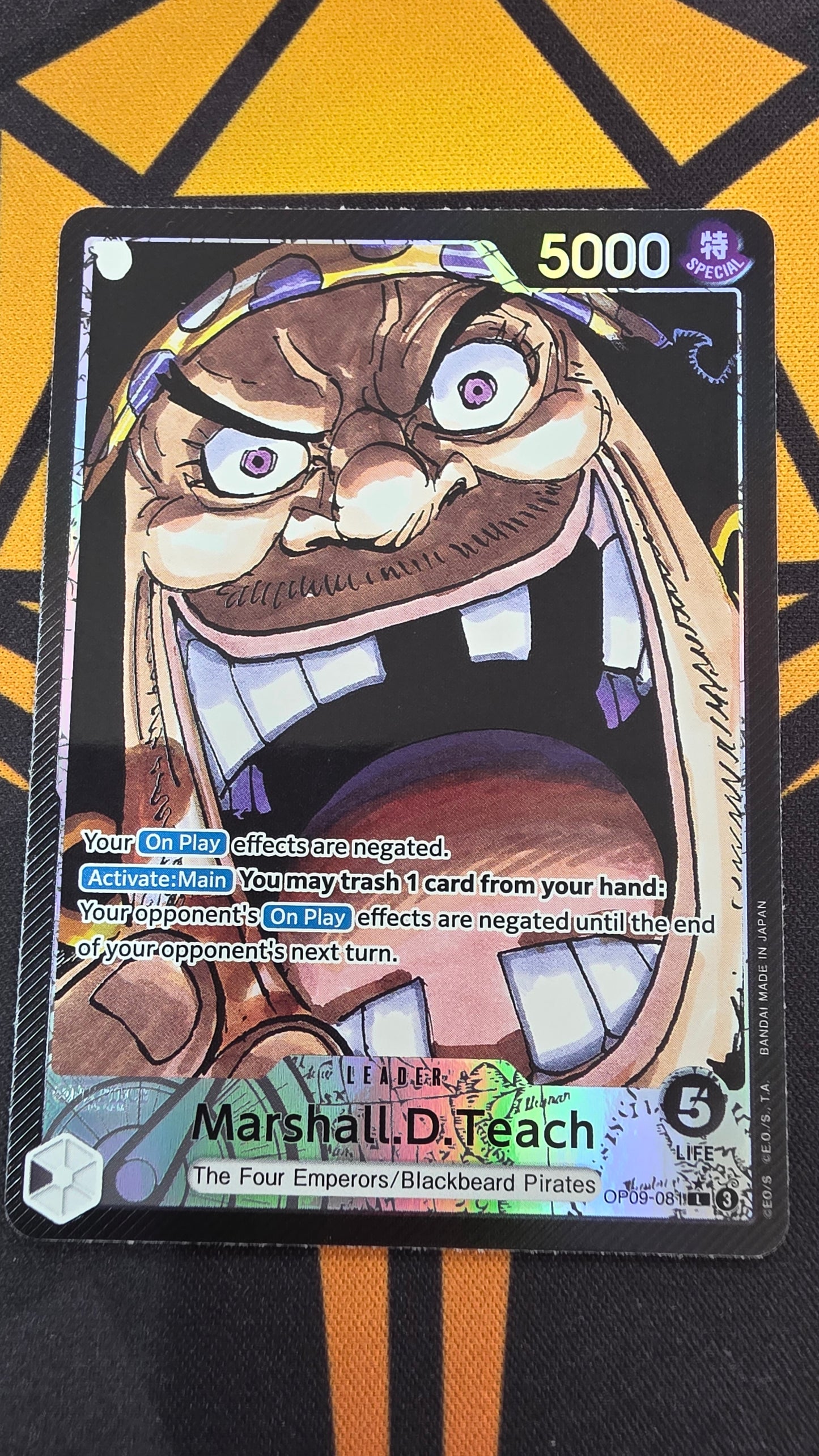 Marshall.D.Teach (OP09-081) (Alt)