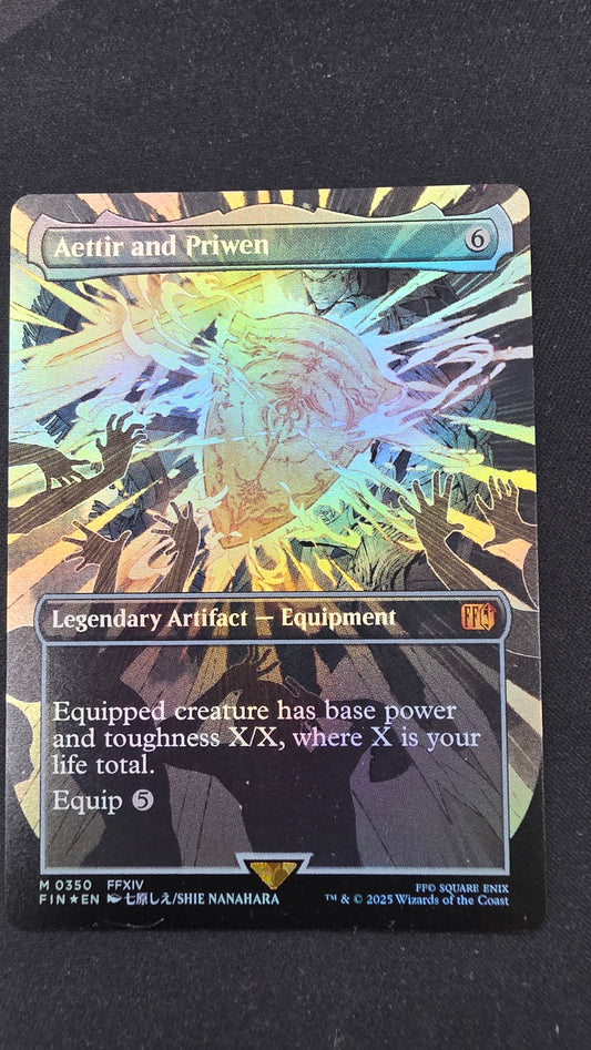 Attire and Priven (foil-full art)