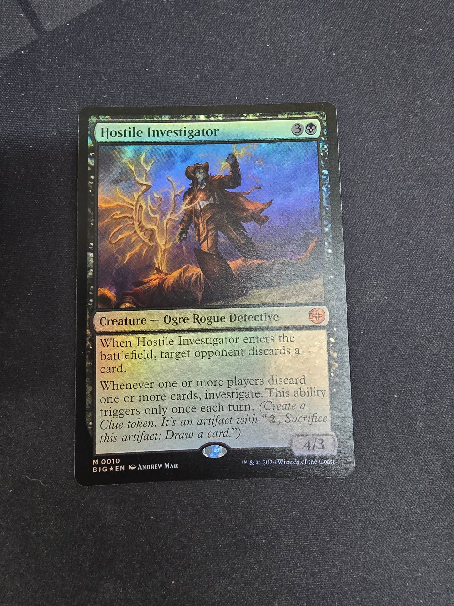 Hostile Investigator - Foil
