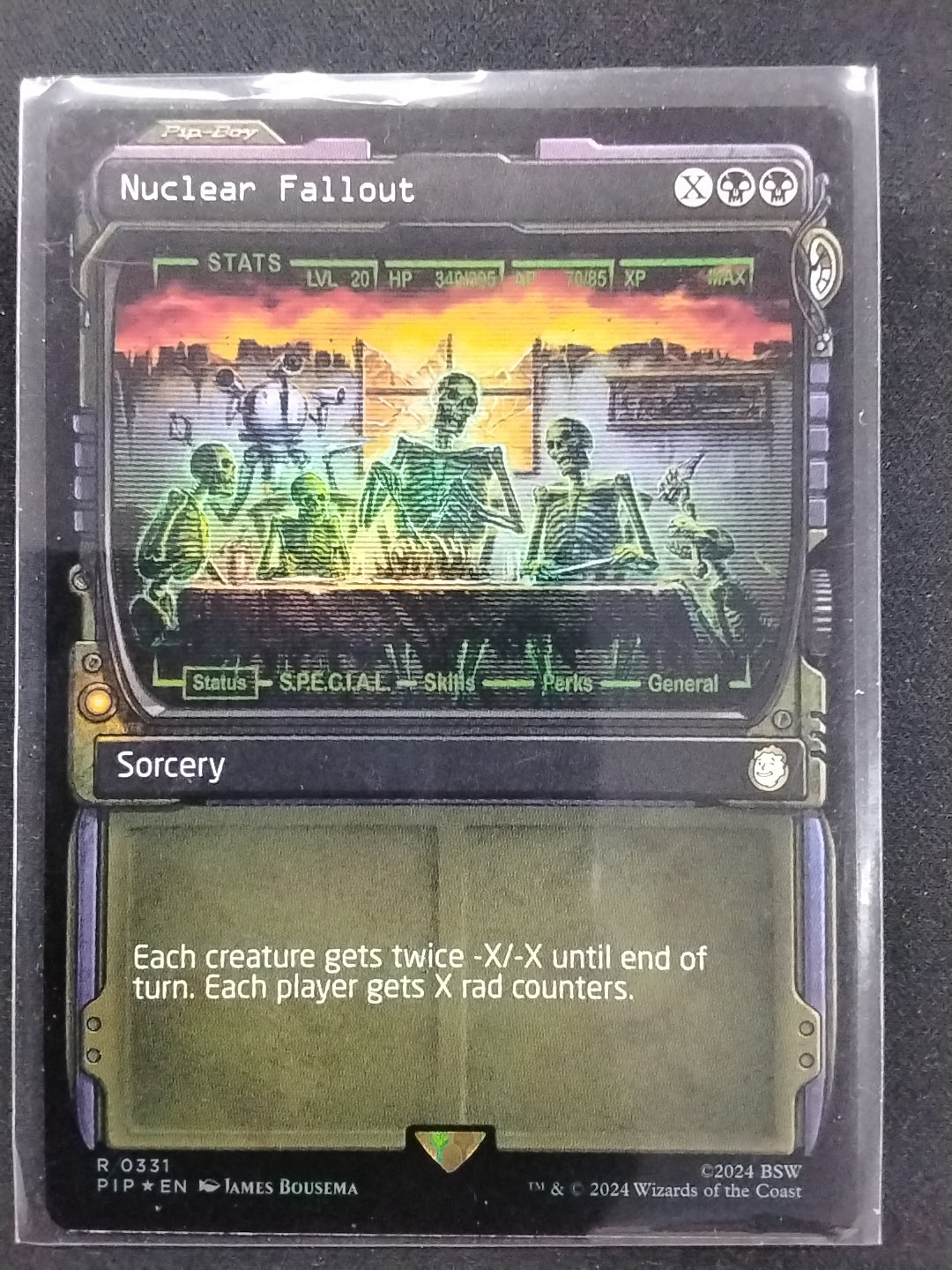 Nuclear Fallout (PIP, Foil)
