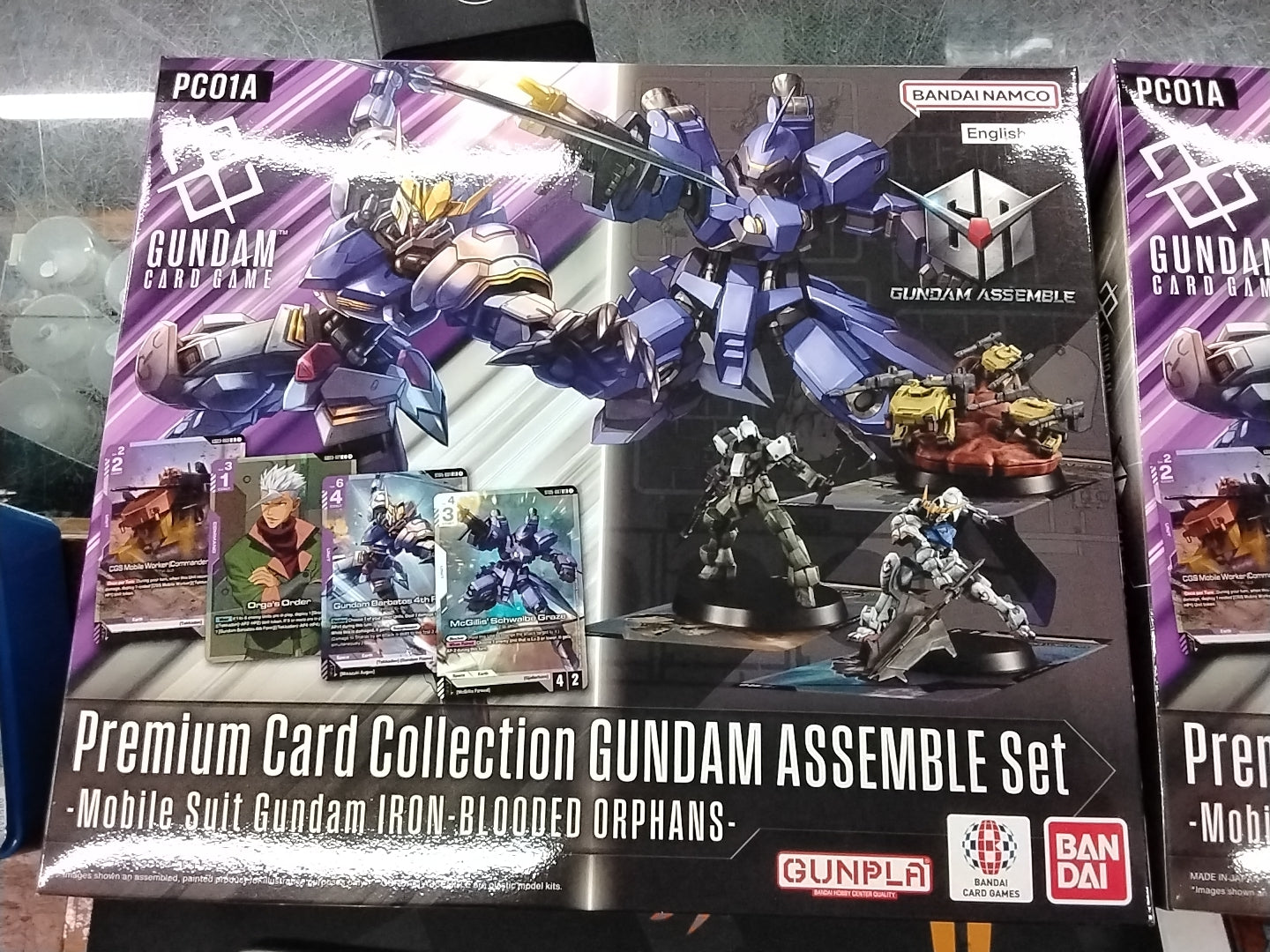 Premium card Collection Gundam Assemble set - Mobile Suit Gundam IRON - BLOODED ORPHANS