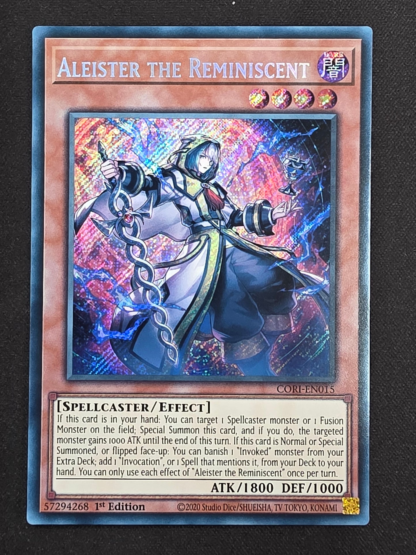 Aleister the Reminiscent (CORI-EN015, 1st Edition)