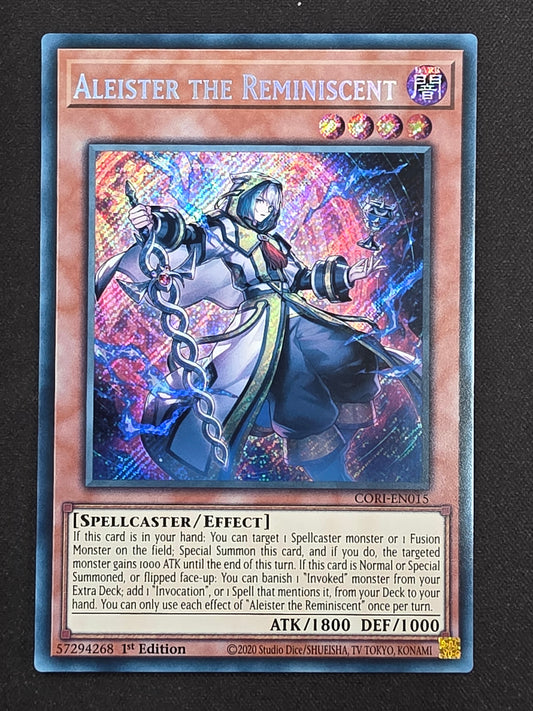 Aleister the Reminiscent (CORI-EN015, 1st Edition)