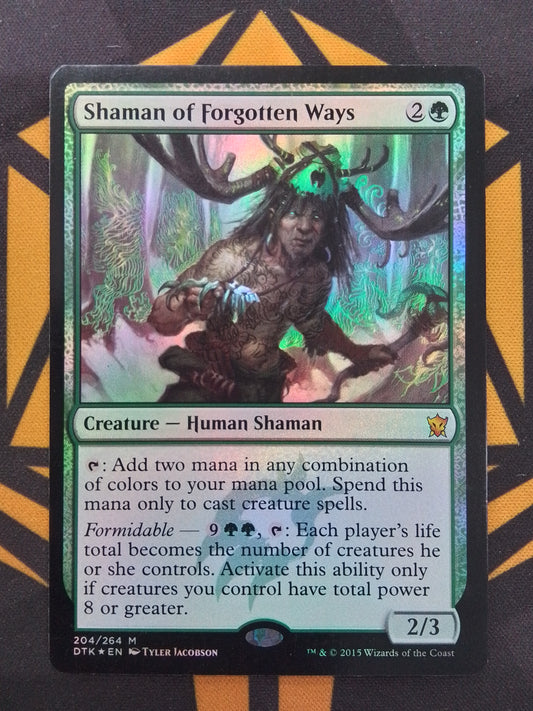 Shaman of Forgotten Ways (DTK foil)