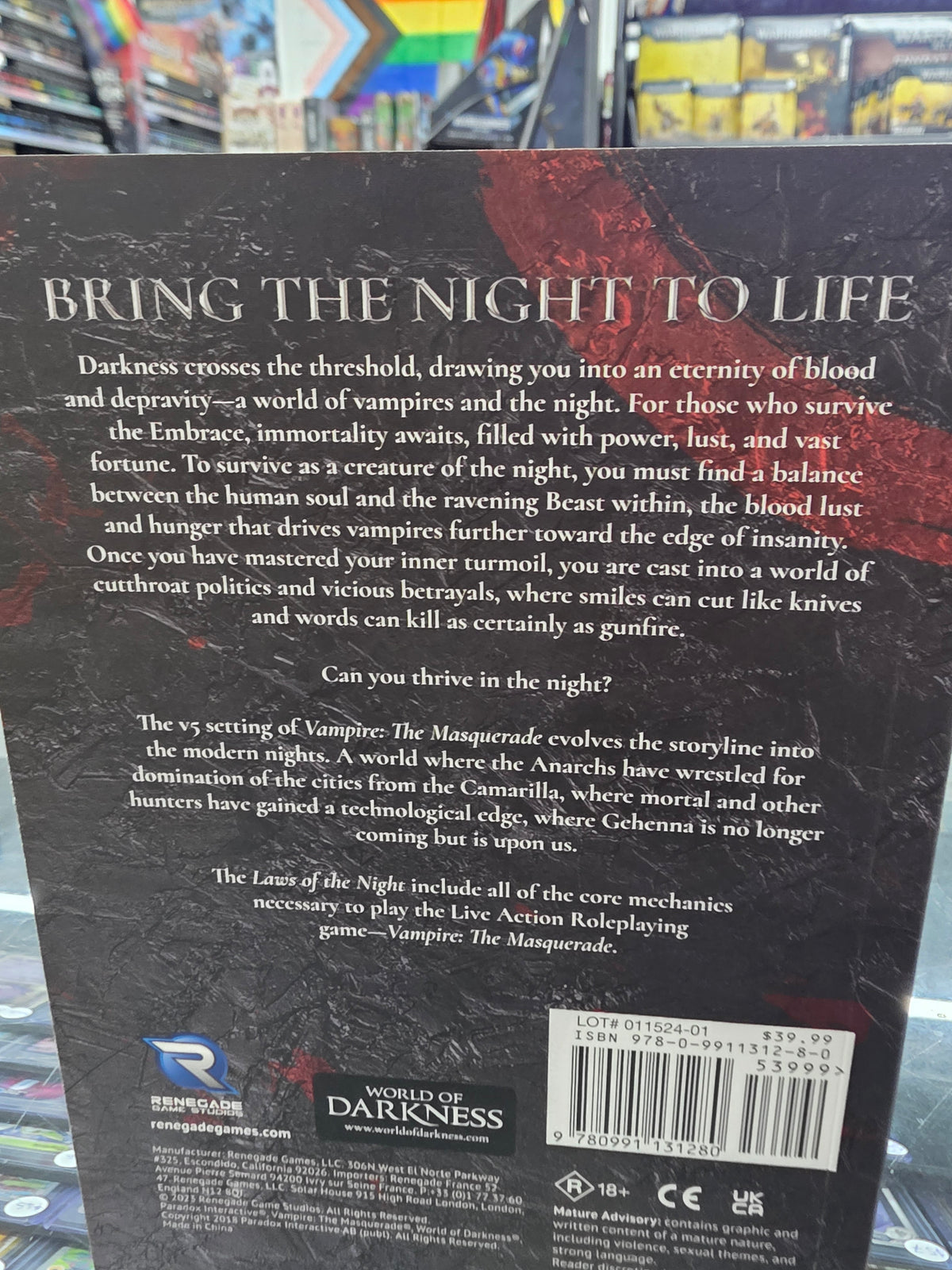Vampire: The Masquarade 5th Edition - Laws of the Night