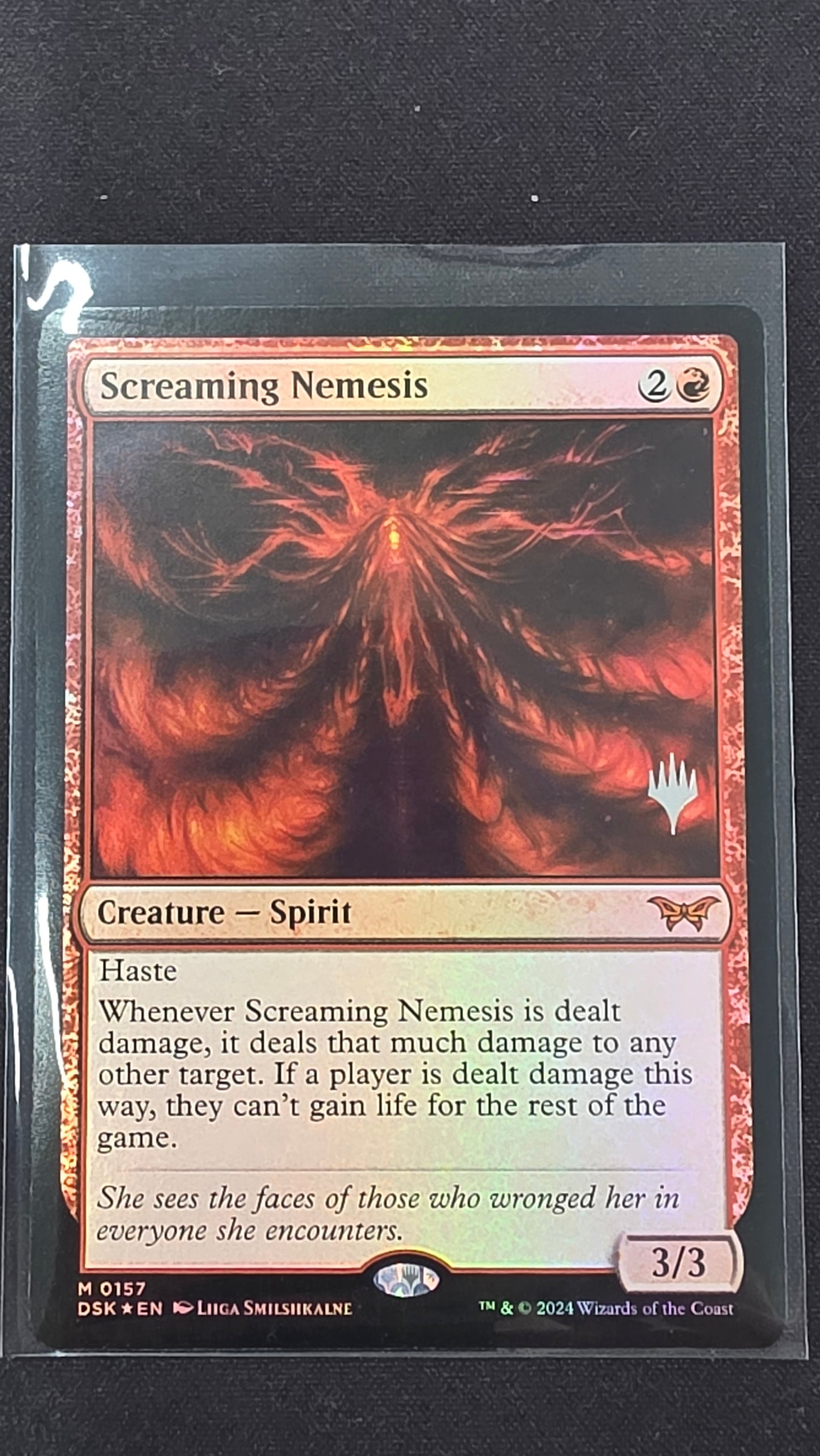 Screaming Nemesis (DSK, Foil Promo Stamped)