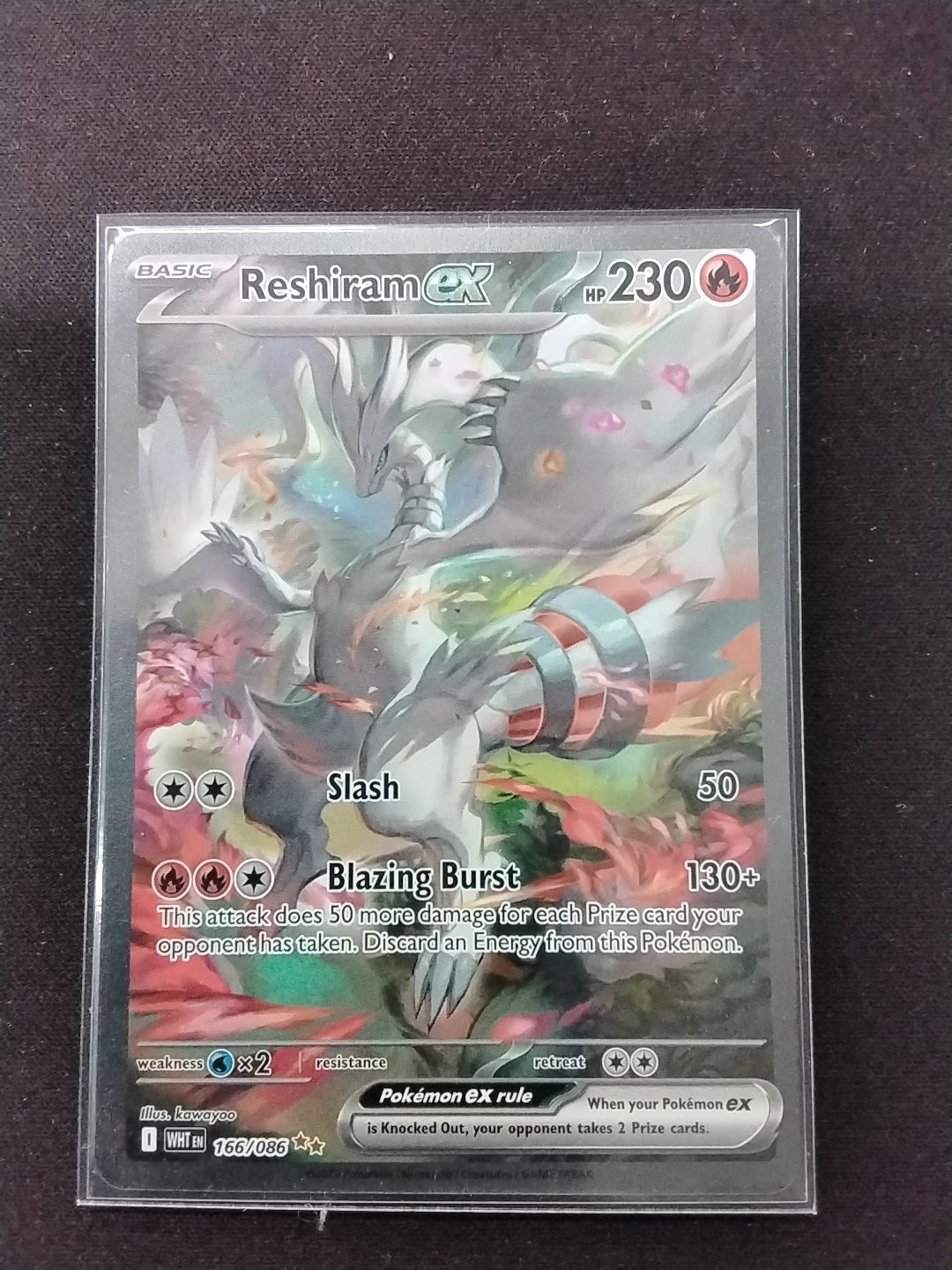 Reshiram EX (166/086)