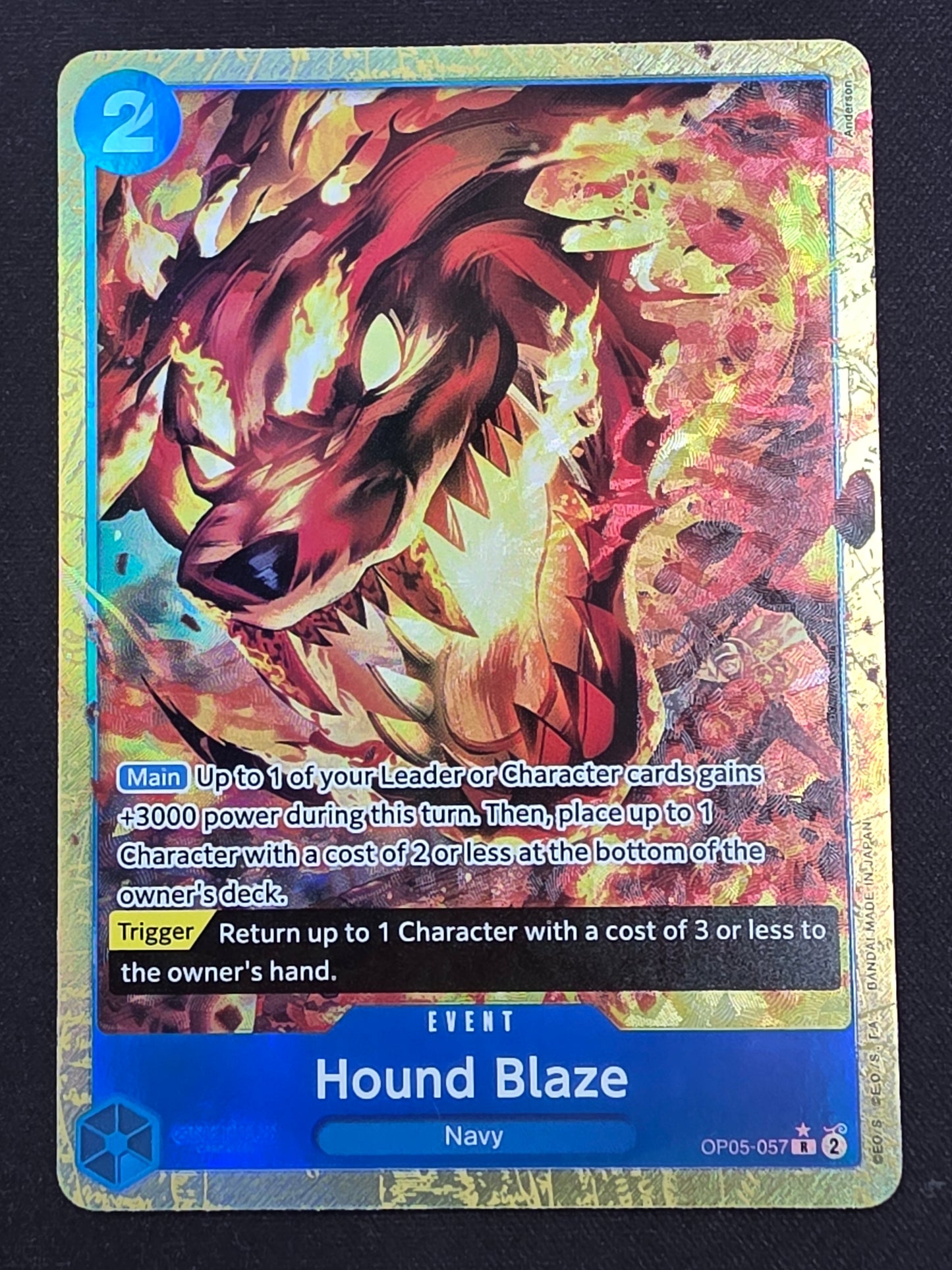 Hound Blaze (OP05-057, ALT)