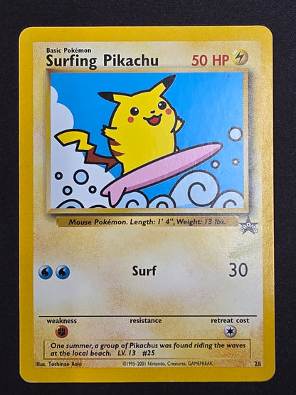 Surfing Pikachu (Promo, 28, LP)