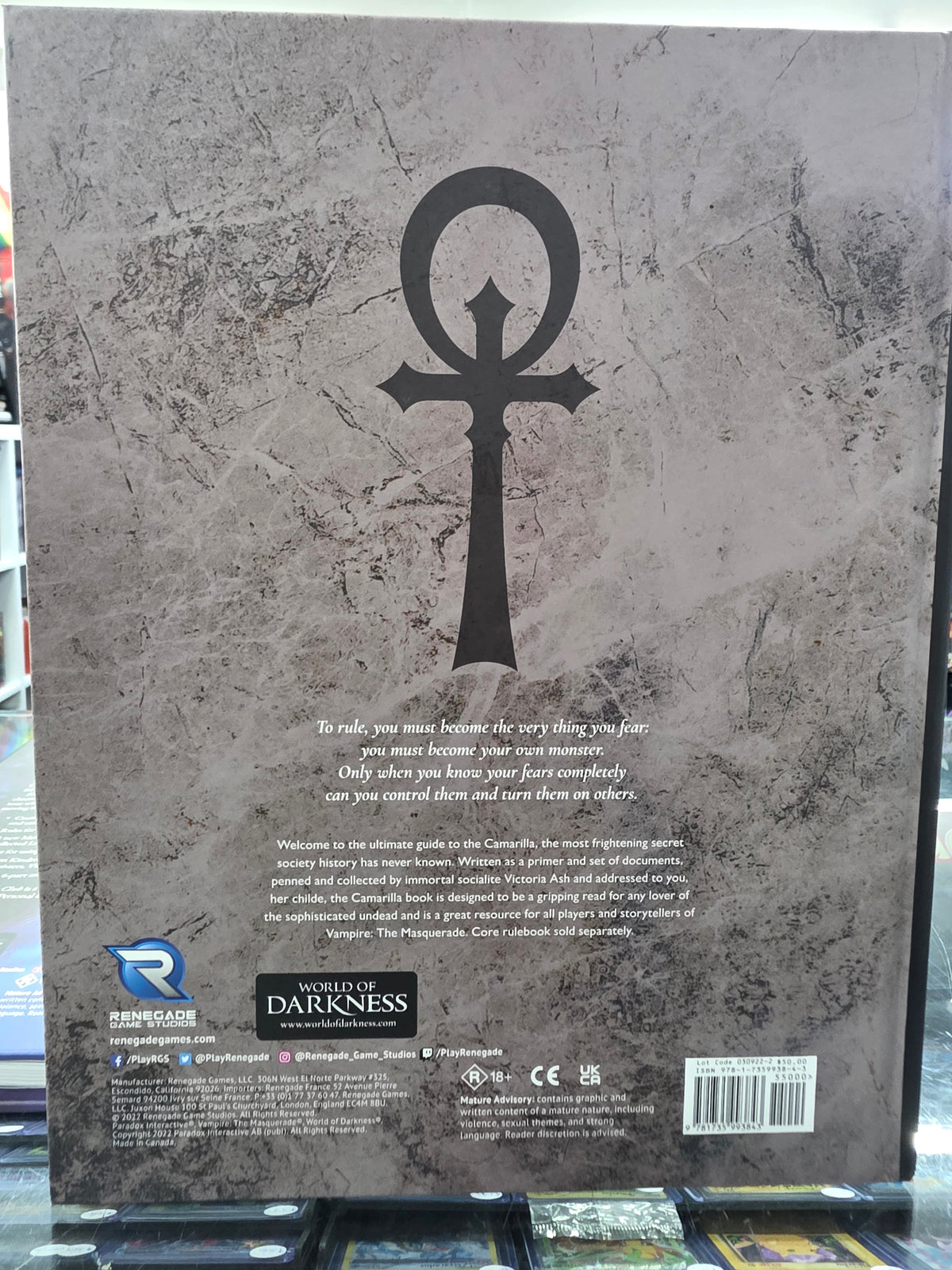 Vampire: The Masquarade 5th Edition - The Camarilla
