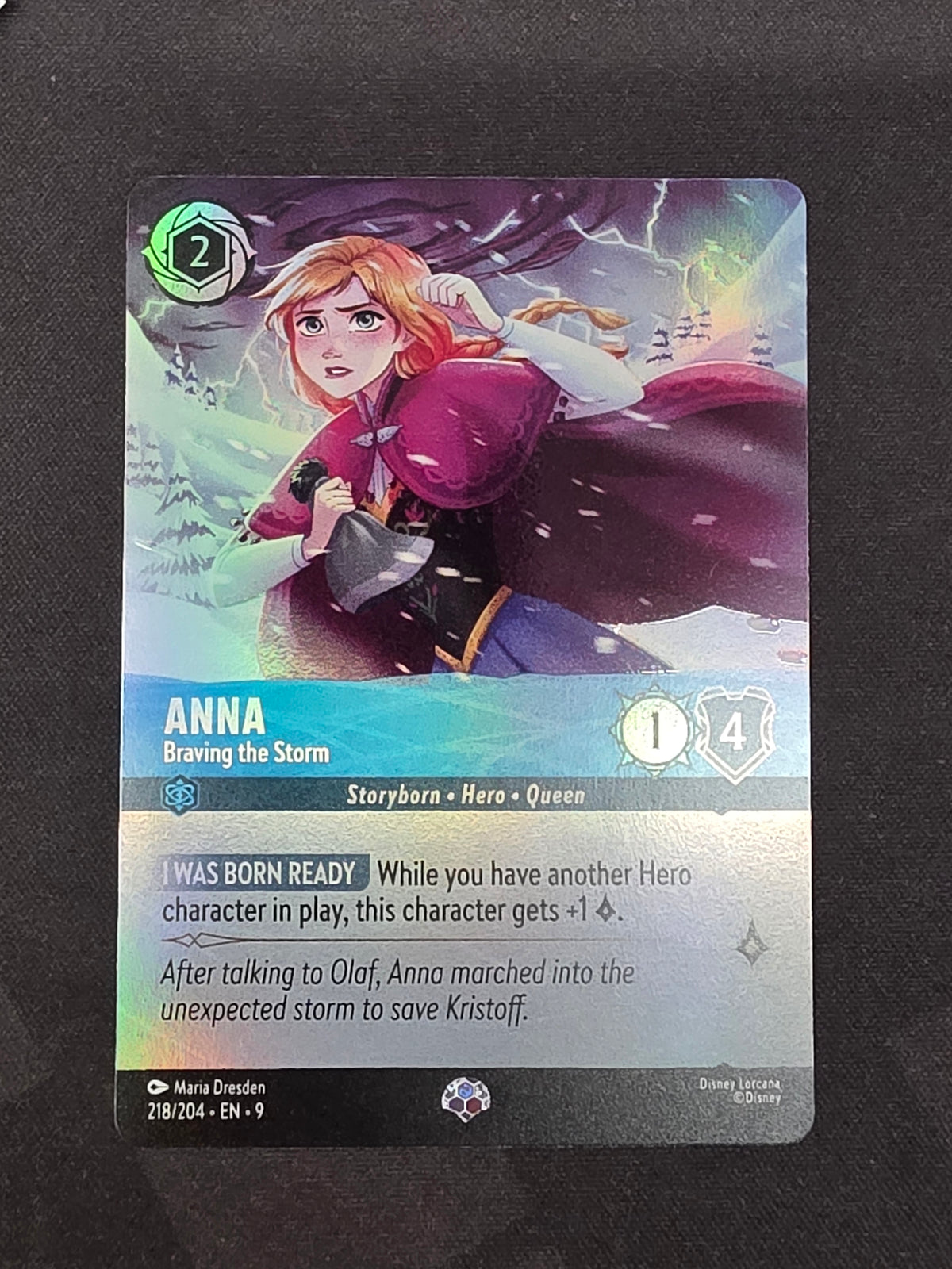 Anna, Braving the Storm (218/204, Epic)