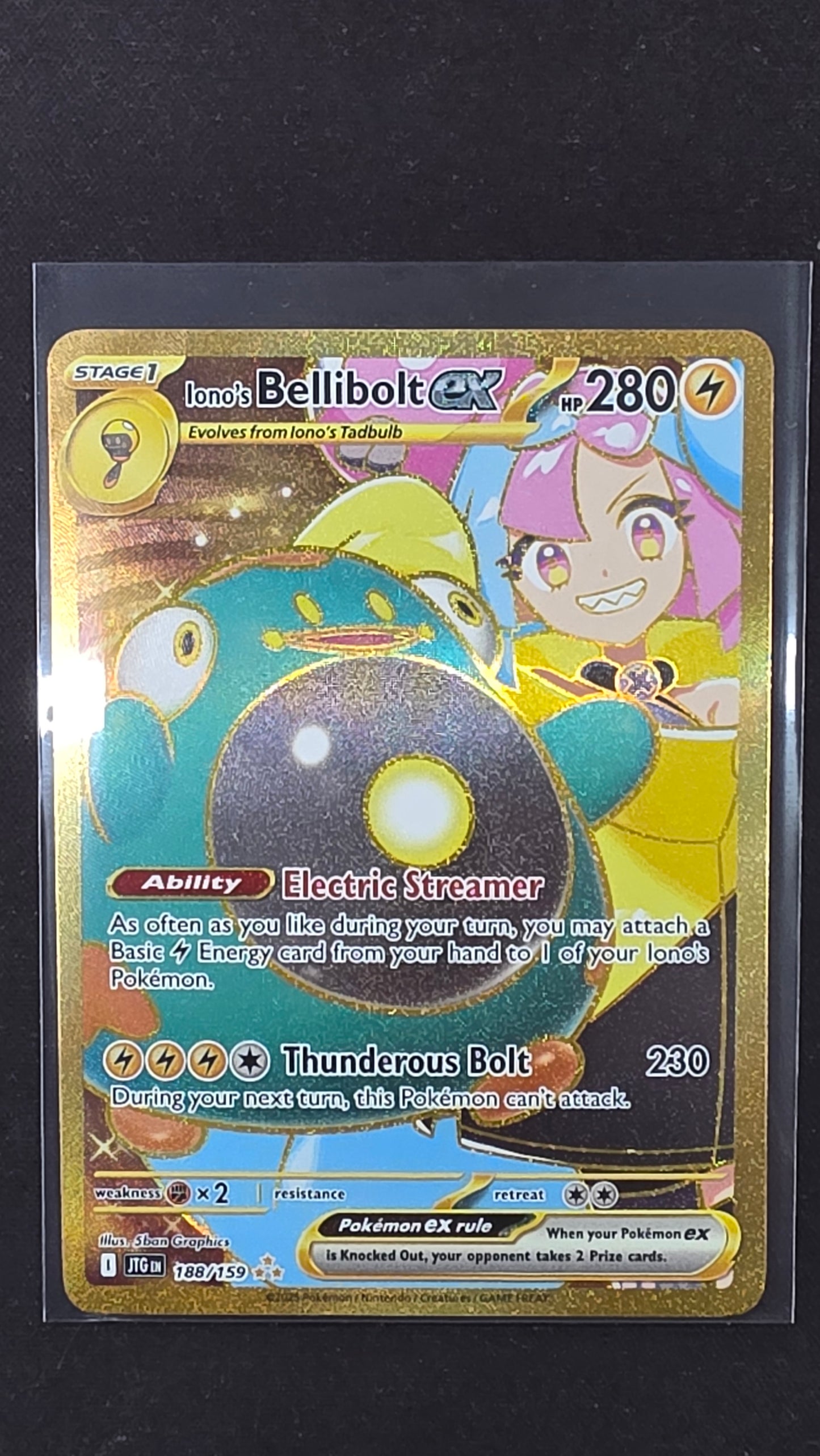 Iono's Bellibolt EX (188/159)