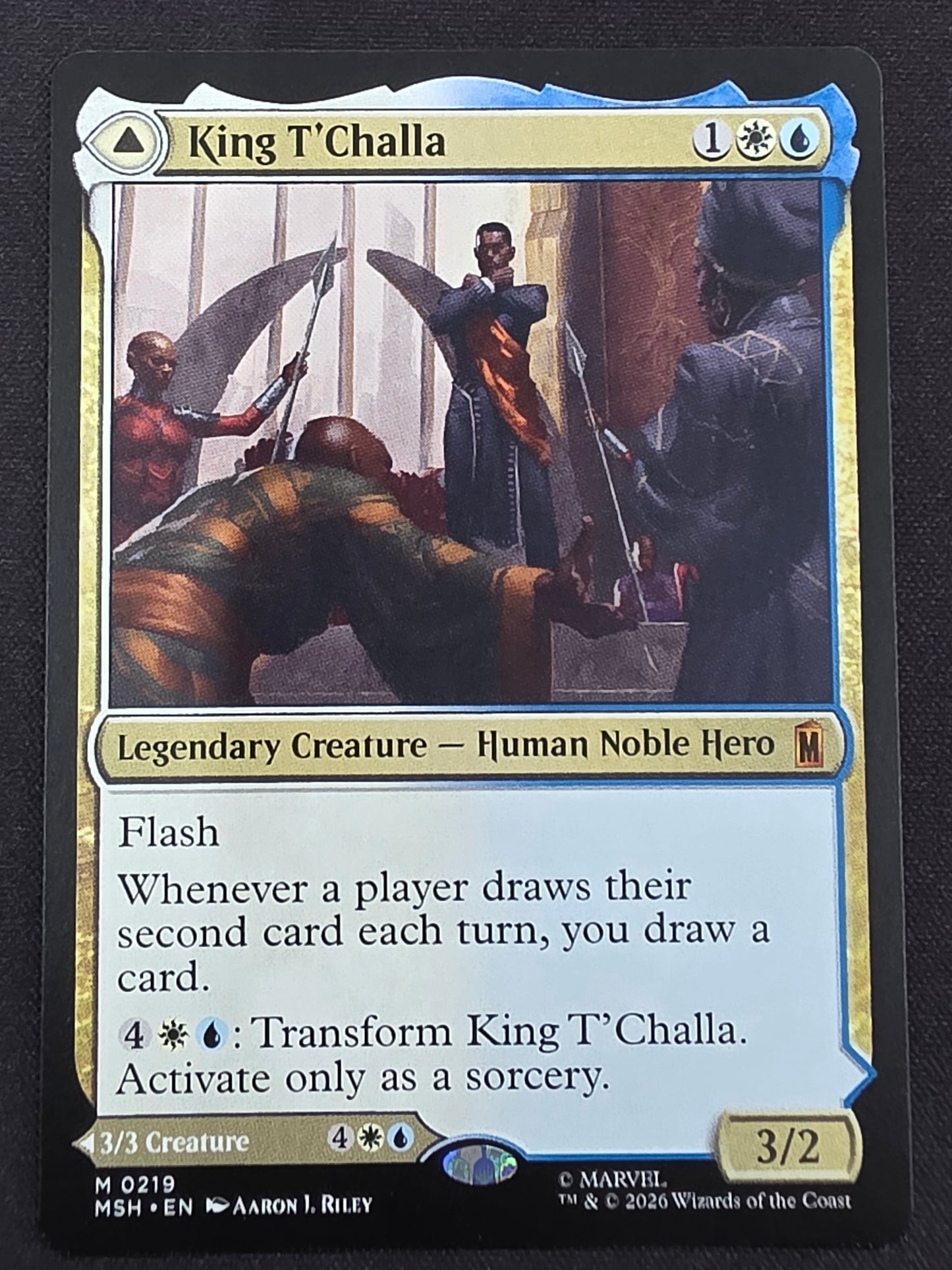 King T'Challa - Black Panther, Hope Enduring (MSH)