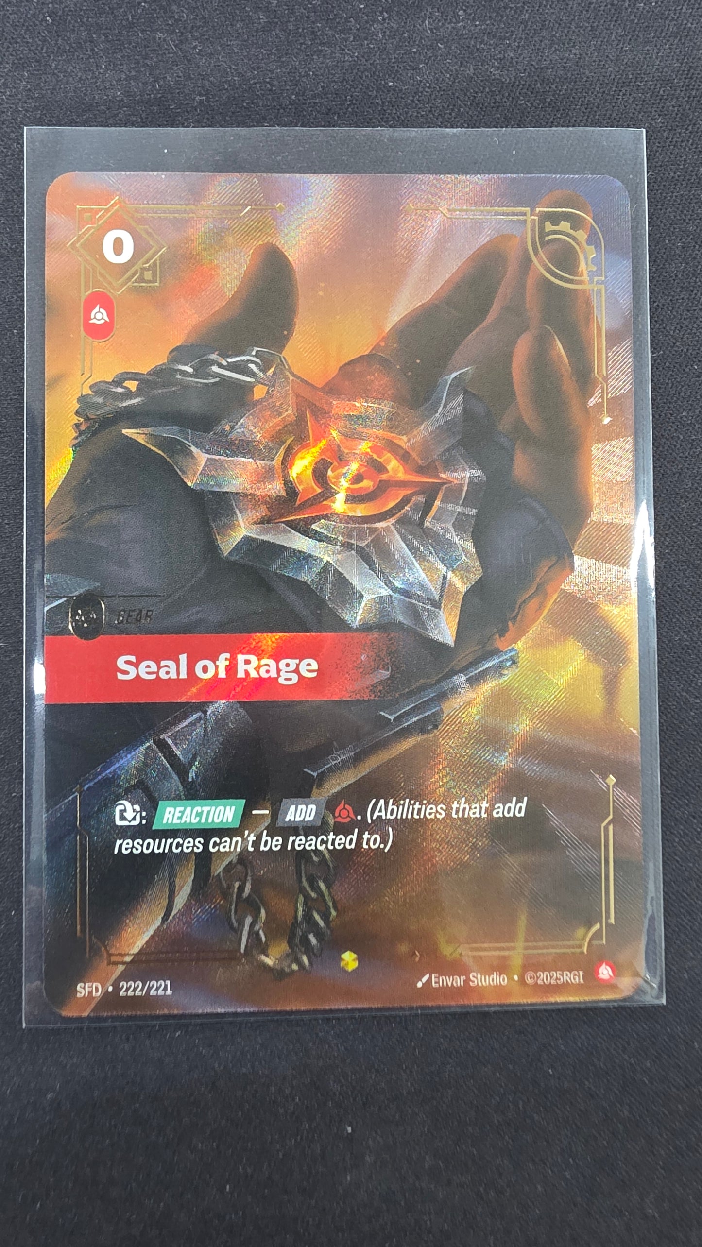 Seal of Rage (222/221)