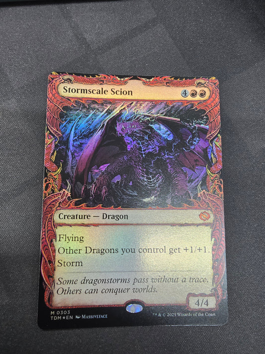 Stormscale Scion - Foil Dragon Border