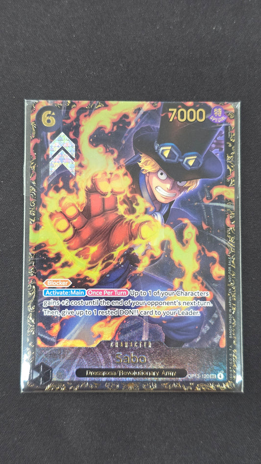 Sabo (OP13-120, Store Treasure Cup 2025)