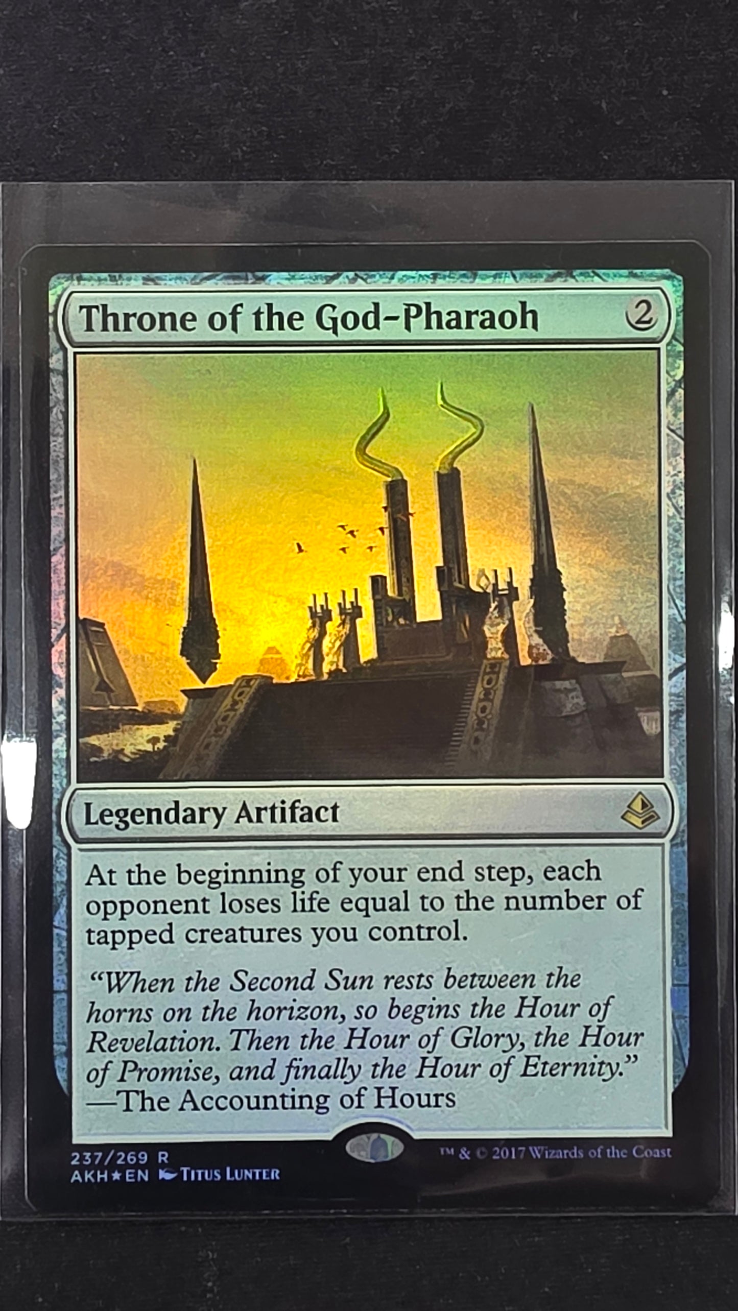 Throne of the God-Pharaoh (AKH,Foil)