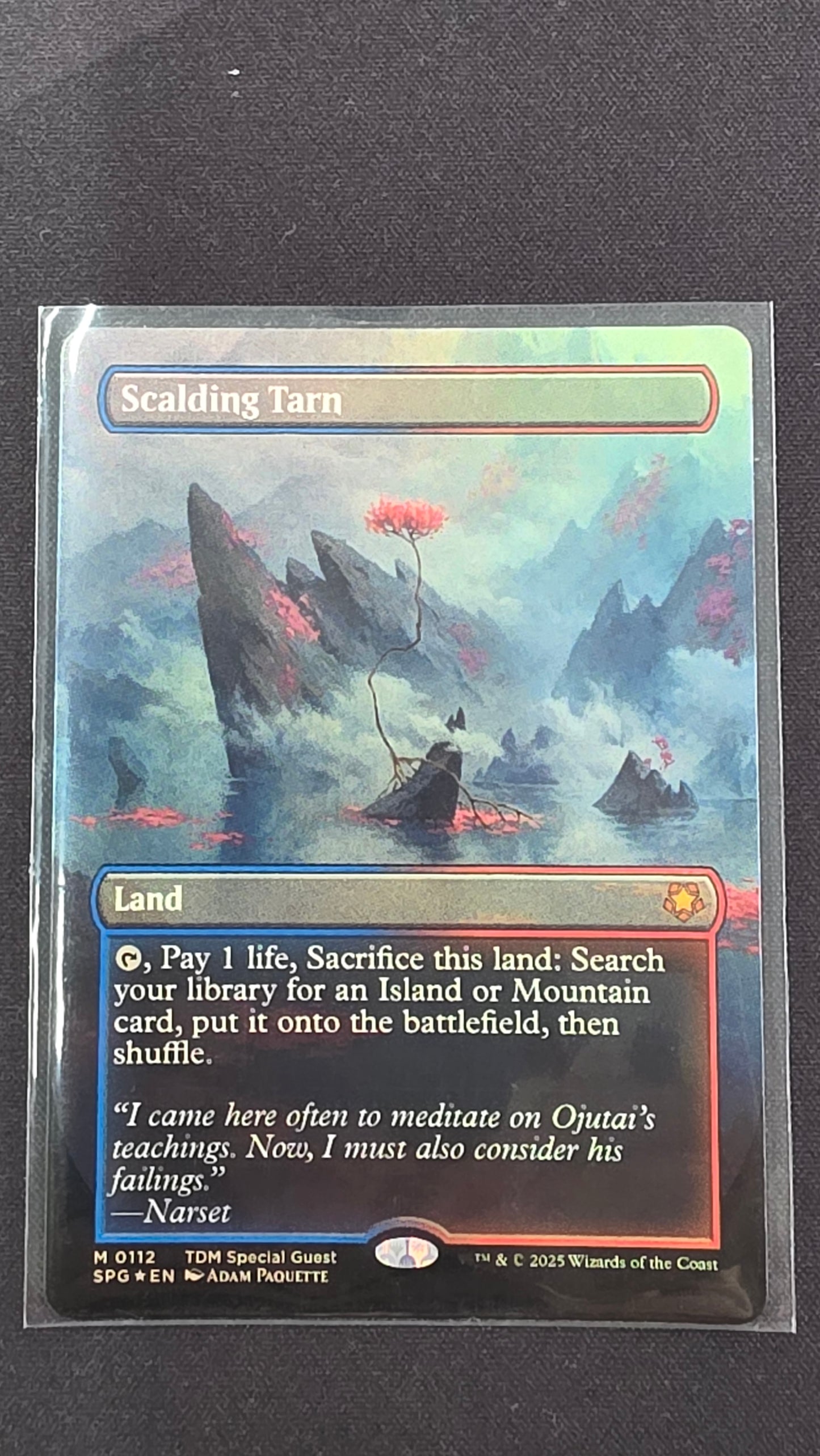 Scalding Tarn (SPG, Foil Boarderless)