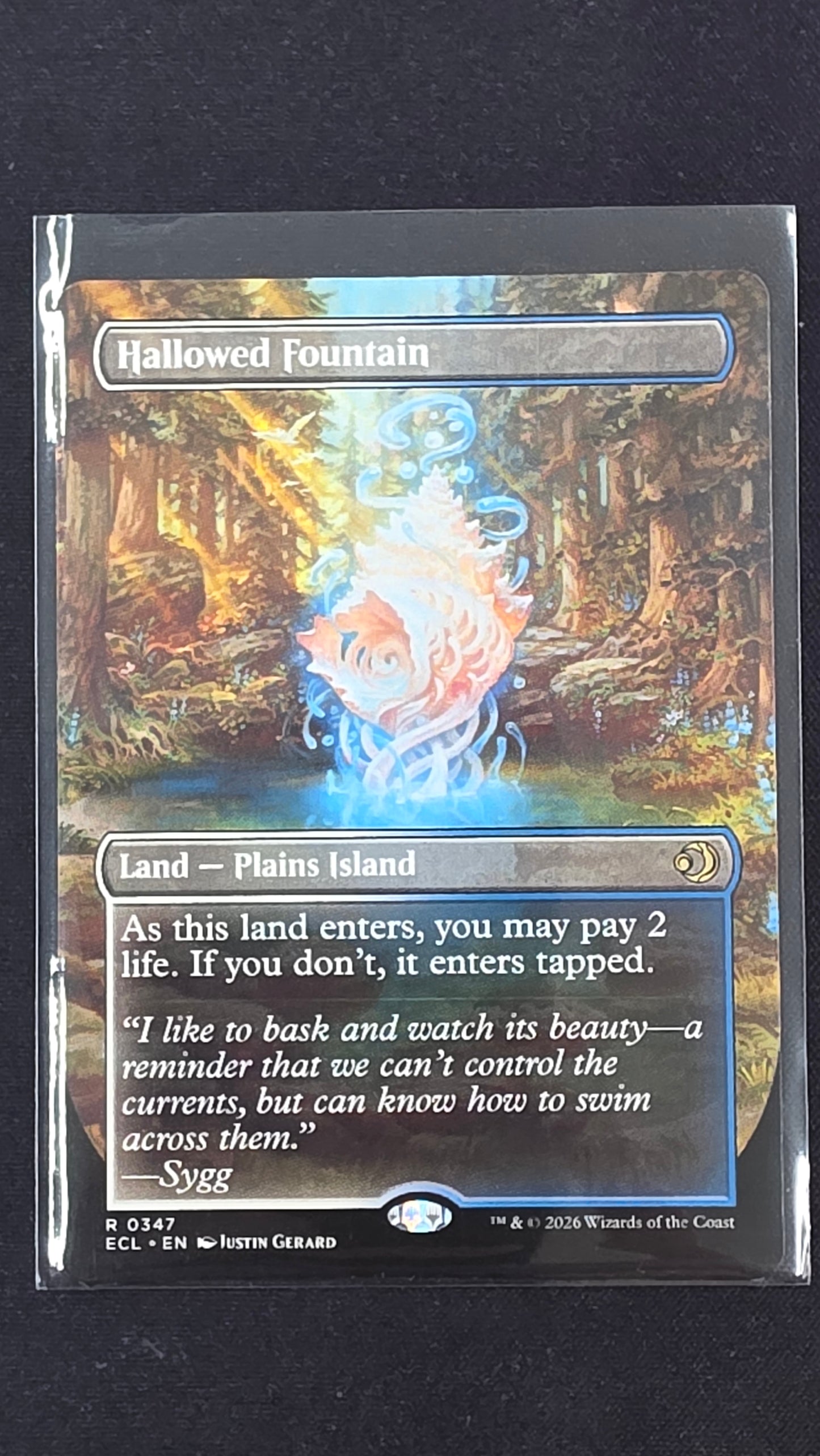 Hallowed Fountain (ECL, Boarderless)