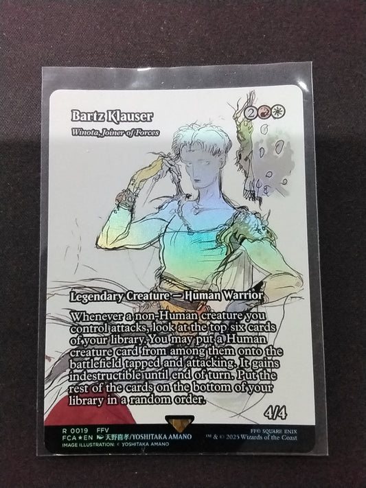 Bartz Klauser (Winota, Joinerof Forces, FIN, Foil)