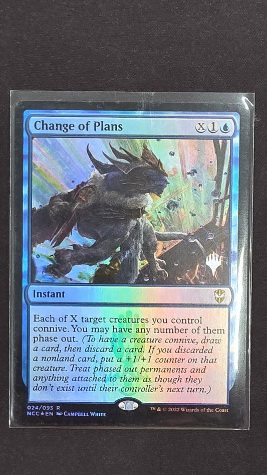 Change of Plans (NCC, Foil Promo Stamped)