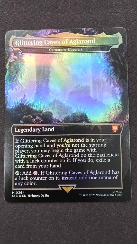 Glittering Caves of Aglarond (foil gemstone caverns)