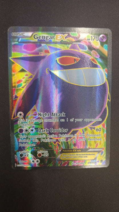 M Gengar EX (114/119) (dmg)
