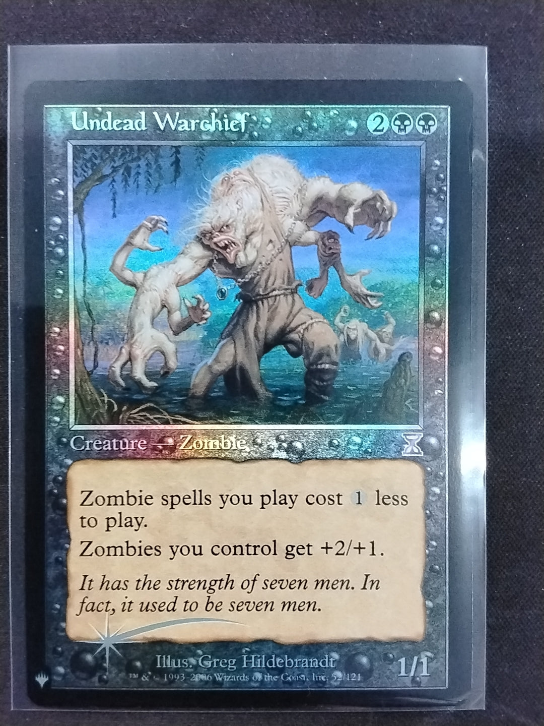 Undead Warchief (The List Foil)