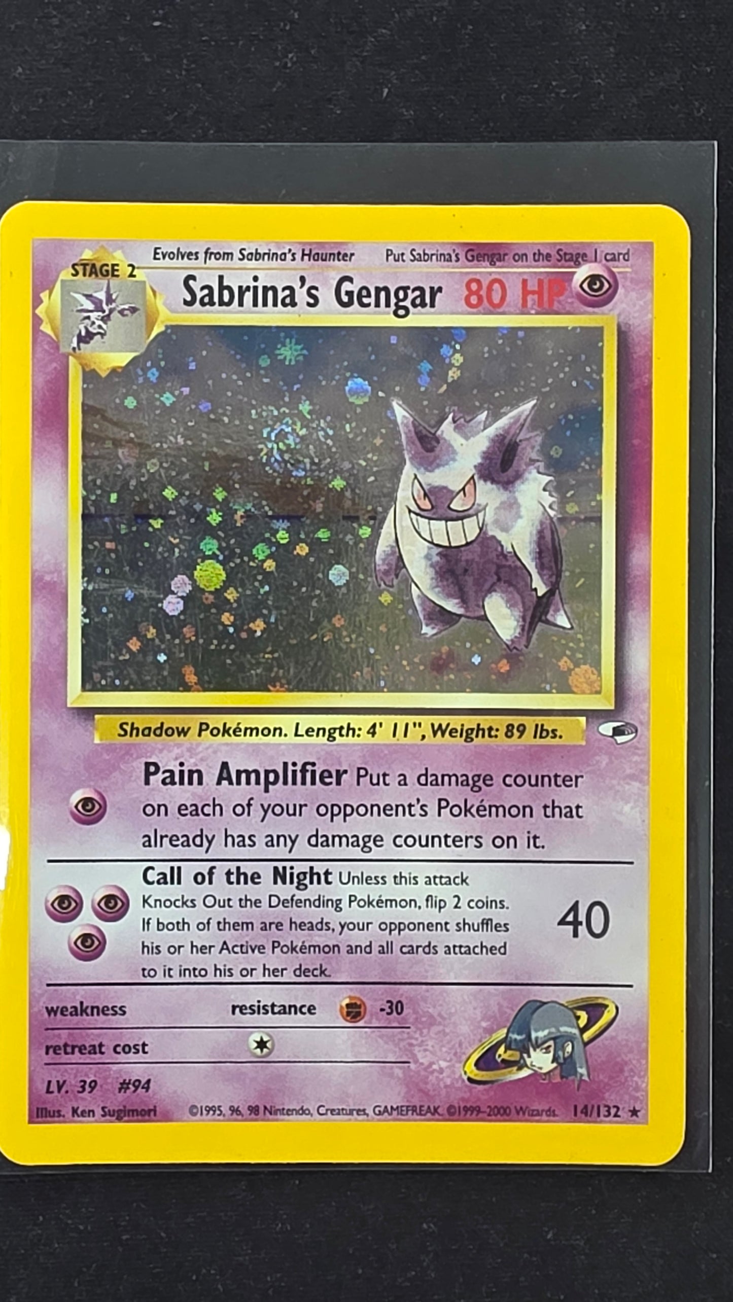 Sabrina's Gengar (14/132, DMG)