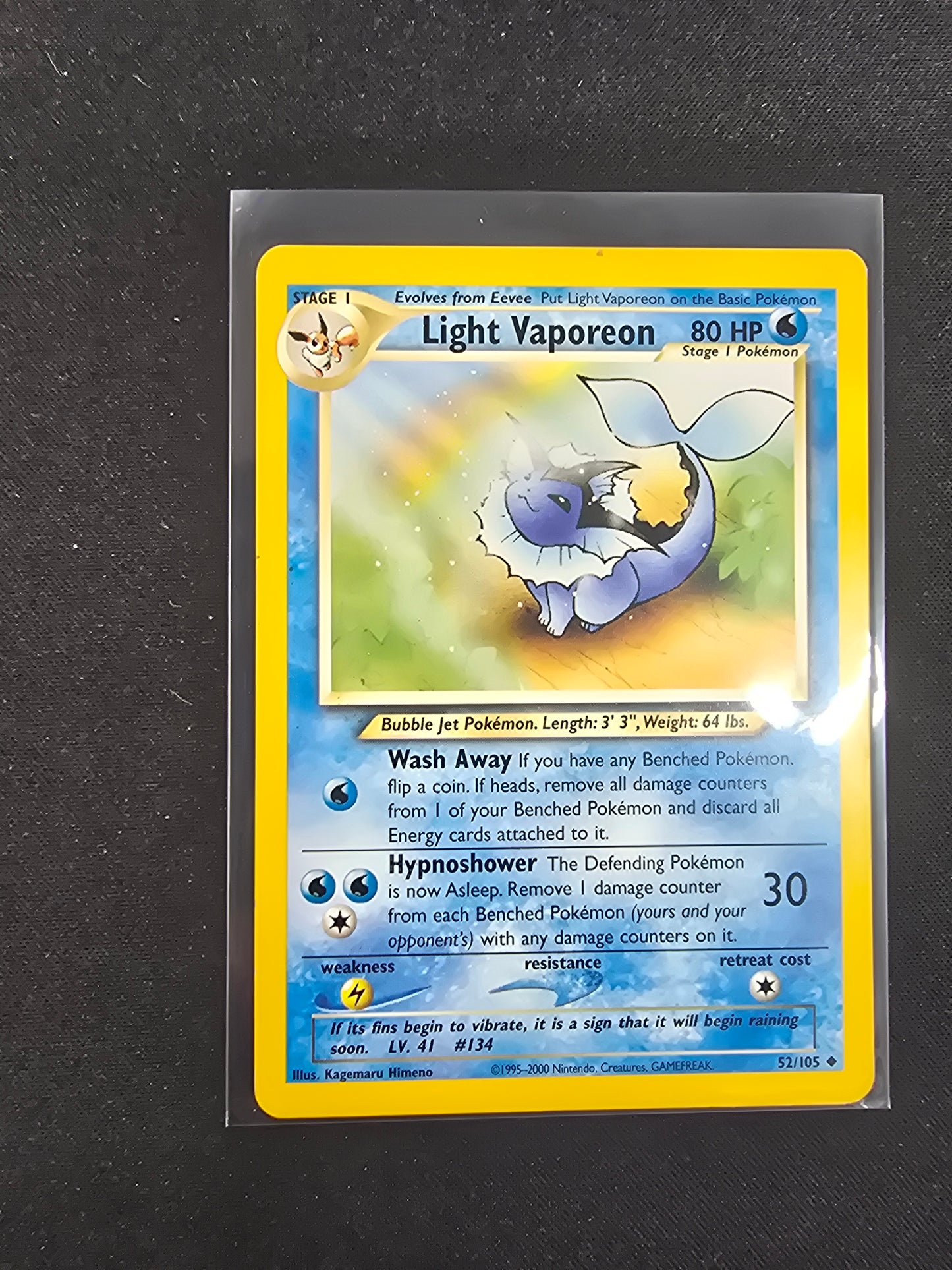 Light Vaporeon - Neo Destiny