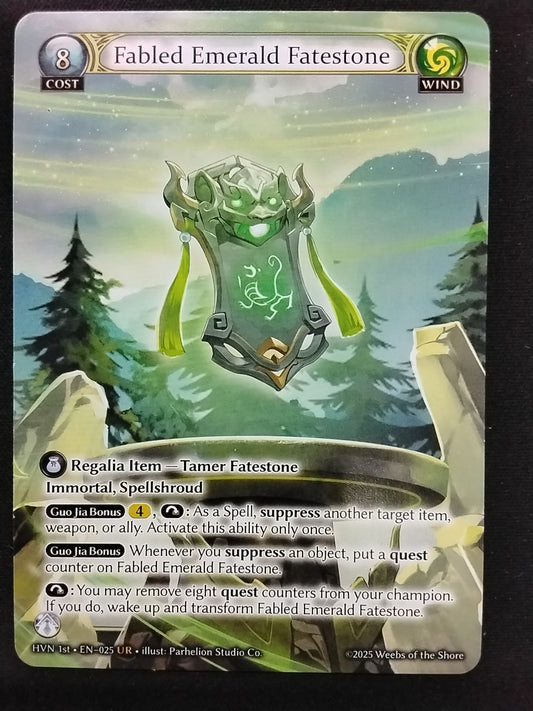Fabled Emerald Fatestone